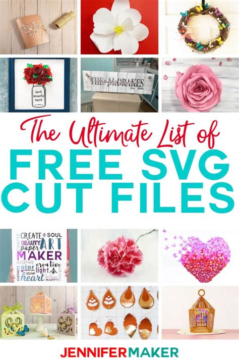 Free SVG Cut Files: Where to Find the Best Designs - Jennifer Maker