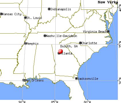 Duluth, Georgia (GA) profile: population, maps, real estate, averages ...