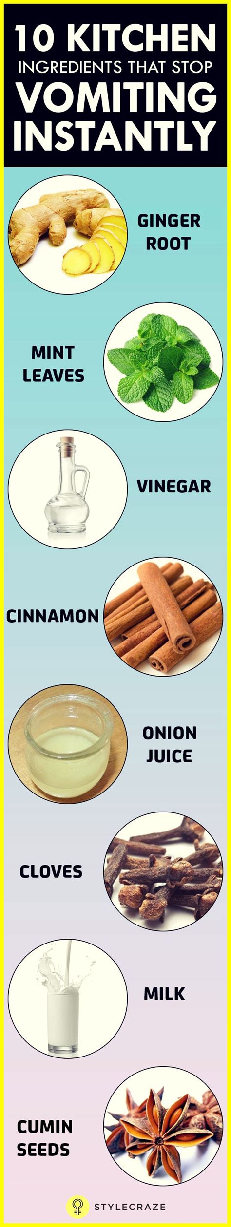 14 Effective Home Remedies To Stop Vomiting | Home remedies for vomiting, Home health remedies ...