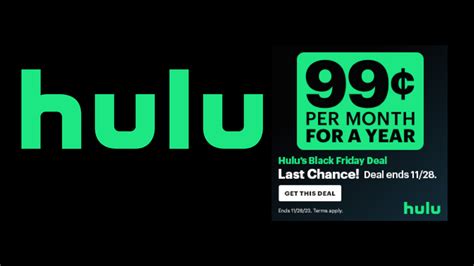 Hulu's $1/Month for a Year Black Friday Deal Is Still Going Strong | PCMag