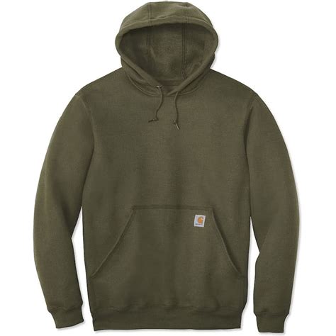 Custom Carhartt Midweight Pullover Hoodie - Screen Printed - Design ...