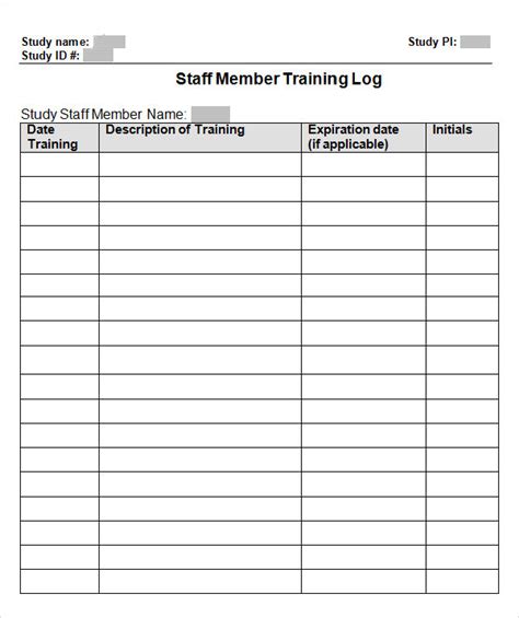 Employee Training Record Template Excel – task list templates