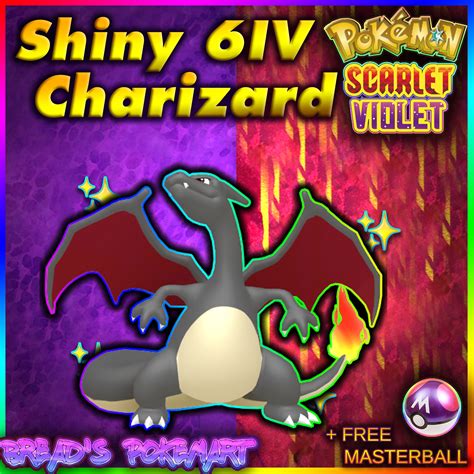 CHARIZARD SHINY 6IV // Pokemon Scarlet and Violet Raid Battle - Etsy