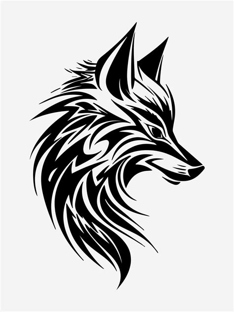 Animal tribal tattoo design element 25281294 Vector Art at Vecteezy