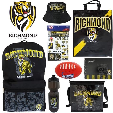 AFL Richmond Tigers Showbag | Official AFL Merchandise & Novelty Toys