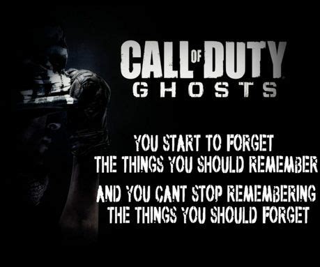 Ghosts | Call of duty ghosts, Ghost quote, Call of duty