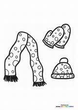 Winter clothing  Coloring Pages For Kids Free And Easy Print Or Download sketch template