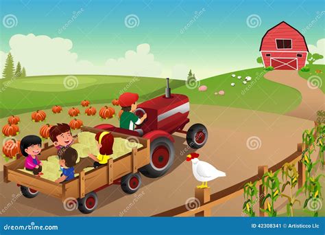 Tractor Hayride Clipart - Goimages Radio