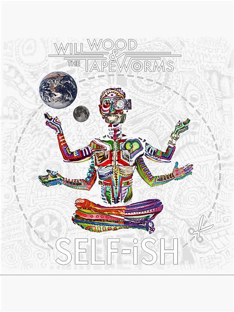 " Selfish Self-ish Will Wood " Sticker for Sale by Kylertsaun29 | Redbubble