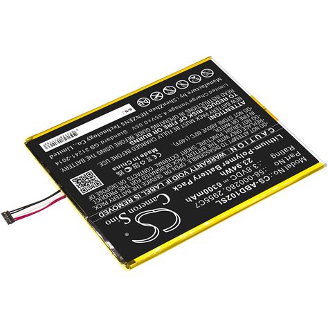 Amazon Kindle Fire HD 10.1 9th M2V3R5 Replacement Battery: BatteryClerk.com