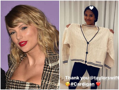 Taylor Swift sends Folklore cardigan to Kobe Bryant’s daughter Natalia ...