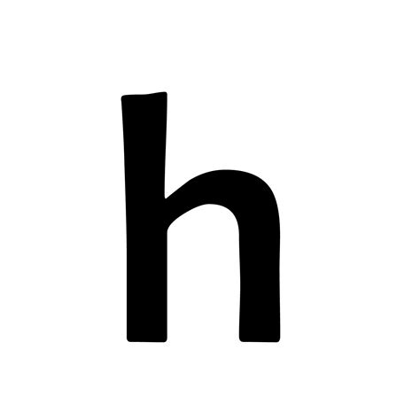 Letter H PNG