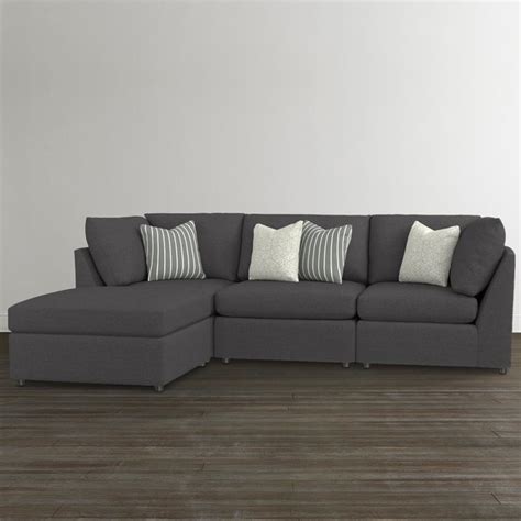 Beckham Small Chaise Sectional 3974-CSECT by Bassett at Horton's ...