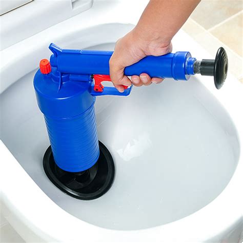 Toilet Plunger Drain Blaster Cleaner Gun Air Drain Pump High Pressure Manual Sink Plunger Opener ...