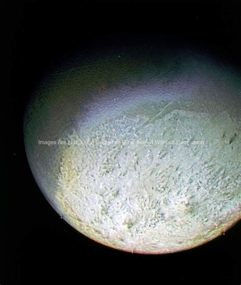 Neptune's Large Satellite Triton - B. Thomas Photo Research