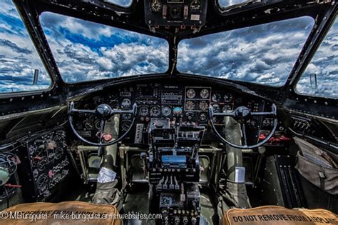 B-17 Cockpit | B-17 Flying Fortress was a long-range bomber … | Flickr