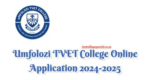 Umfolozi TVET College Online Application 2024-2025 - TVET Colleges