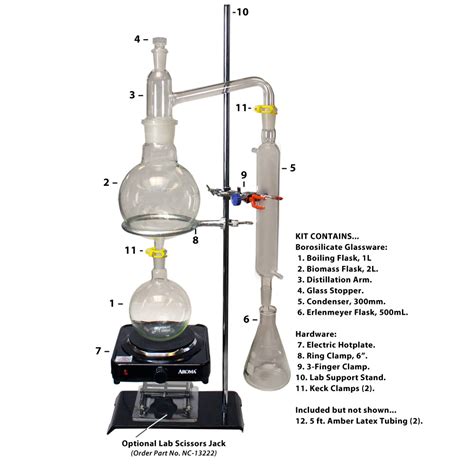 Free Ground Shipping - 2L Steam Distillation Apparatus