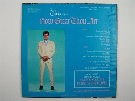 Elvis Presley - How Great Thou Art Vinyl LP Record Album LSP-3758 - Records