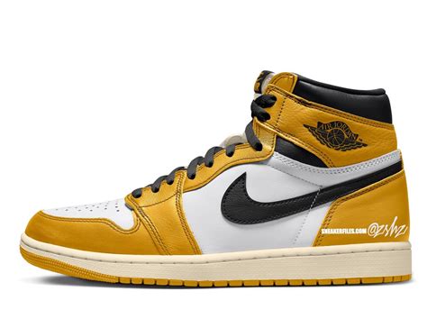 Air Jordan 1 High OG Yellow Ochre DZ5485-701 Release Date | SneakerFiles