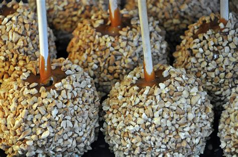 Candy apples with nuts Photograph by Ingrid Perlstrom - Fine Art America