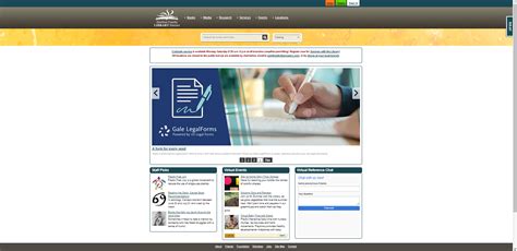 Alachua County library Webpage Redesign on Behance