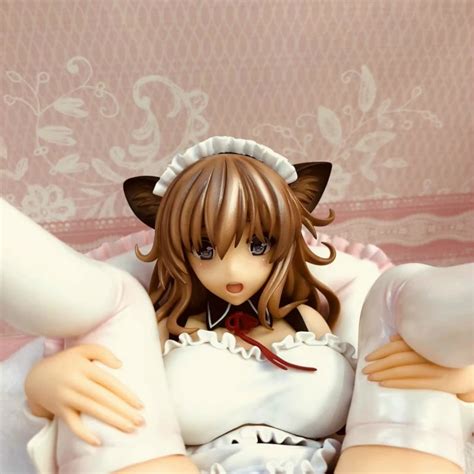 Alphamax Skytube Girl Maid By Misaki Kurchito Hiro Cat 14cm Pvc Action Toy Japanese Anime Model ...