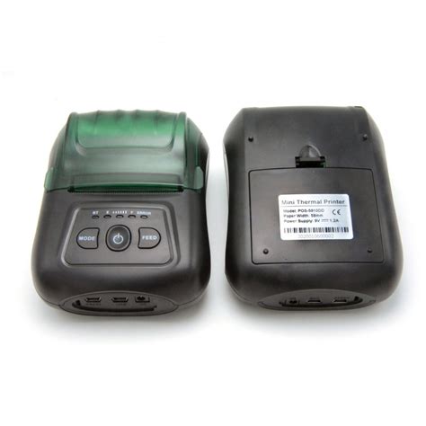 POS-5810DD 58mm Mini Bluetooth Printer Wireless Mobile POS Bluetooth ...