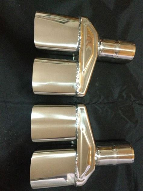 Buy 1970 1971 1972 1973 1974 DODGE CHALLENGER EXHAUST TIPS, 2 1/2" 304 STAINLESS in Northville ...