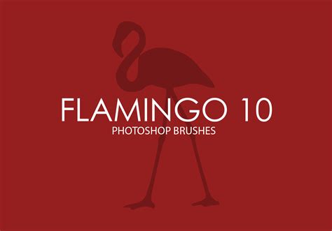 Flamingo Photoshop Brushes 10 - Free Photoshop Brushes at Brusheezy!