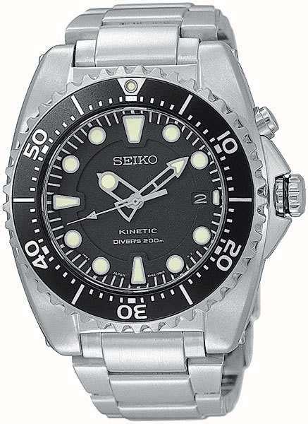 Seiko Prospex Kinetic 200 Meter Dive Mens Watch SKA371P1 - First Class ...