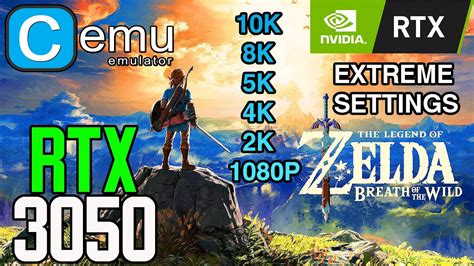 Zelda: Breath of the Wild PC | CEMU Extreme Settings - YouTube