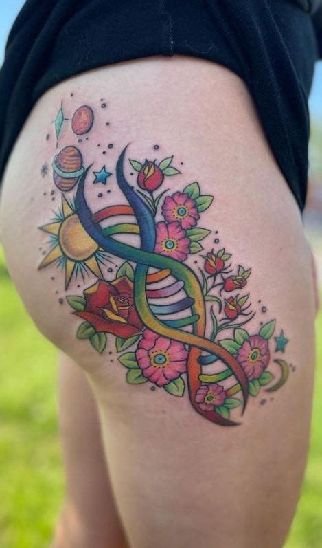 65 Unique DNA Tattoos, Ideas, & Meaning - Tattoo Me Now