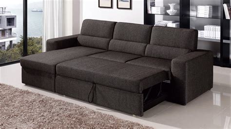 Sectional sleeper sofa with storage | Hawk Haven