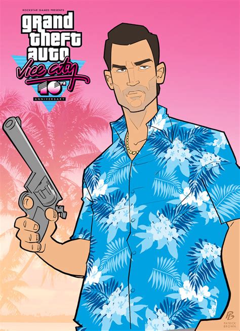 Tommy Vercetti and GTA Vice City | Game-Art-HQ