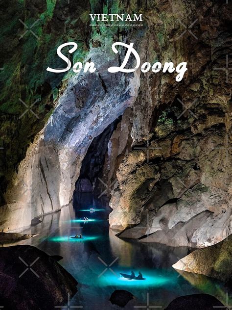 "Hang Son Doong Vietnam" Poster for Sale by PostersStickers | Redbubble