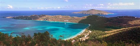 Panoramic Aerial View of Magens Bay Photograph by George Oze - Fine Art America