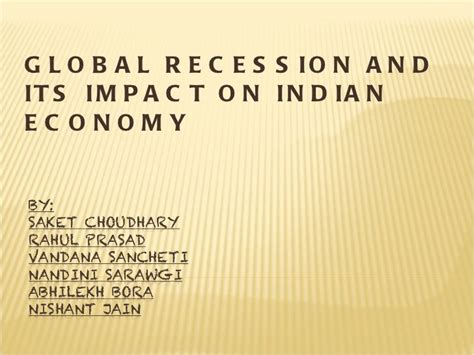 Recession in India 2008