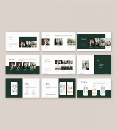 Minimal Portfolio PowerPoint Template - Download PowerPoint