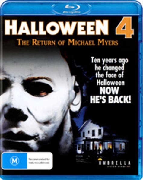 Halloween 4: The Return of Michael Myers Blu-ray (Australia)