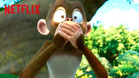 Monkey Talks for the First Time 🙊 Jungle Beat: The Movie | Netflix After School - YouTube