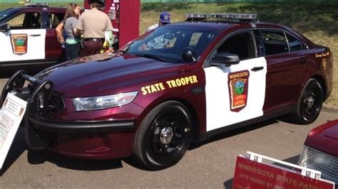 MN State Patrol unveils new squad cars | Police cars, Ford police ...