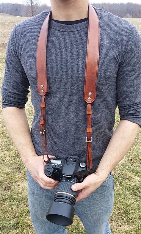 Camera Strap Leather DSLR Photographer Camera Strap | Etsy