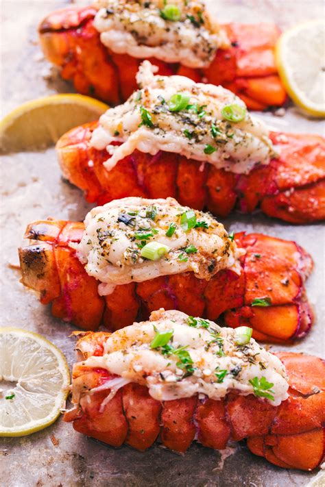 Garlic Butter Lobster Tails are amazing. Dripping with melted butter and seasoned with garlic ...