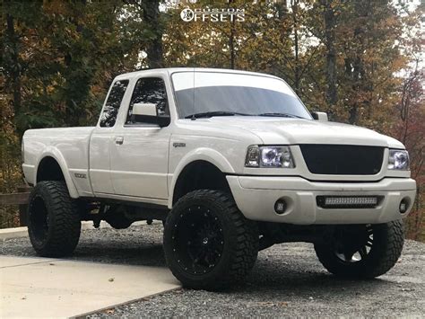 2002 Ford Ranger with 20x12 -44 Fuel Hostage and 33/12.5R20 Kanati Mud ...