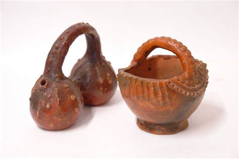 Fijian Lapita Pottery Vessels with Sculpted Decoration - S/E Asia ...