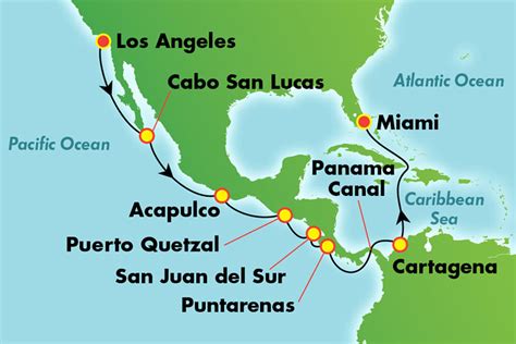 Norwegian Cruise Line (Panama Canal from Los Angeles - 14 days)