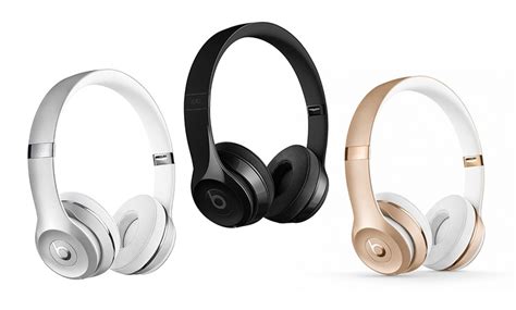 Beats by Dr. Dre Solo3 Wireless Headphones (Refurbished B-Grade) | Groupon