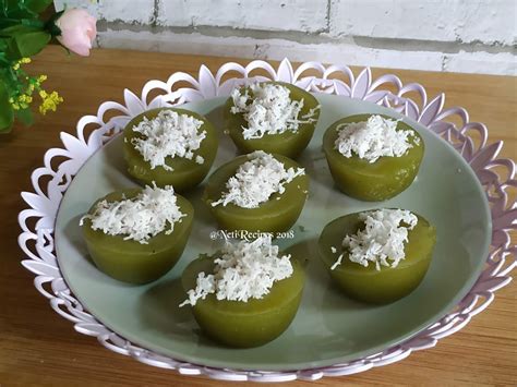 Resep Kue Lumpang Hijau Pandan - Resep Masakan Rumahan