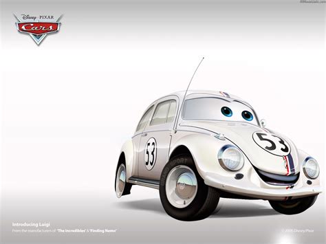 herbie | Cars movie, Pixar cars, Pixar